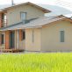 田園に佇むお家